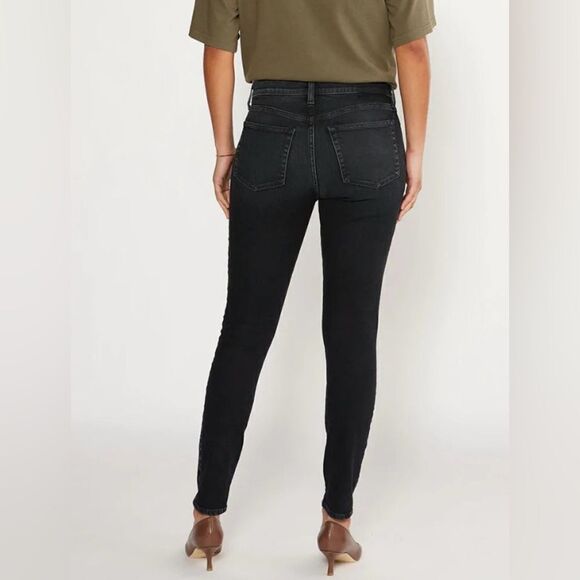 NWT EDWIN Women’s Giselle Mid Rise Skinny Jeans Color Black Creek - Size 26 - Picture 2 of 8